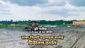 Plot allocation is ongoing at Tulip Valley Project.