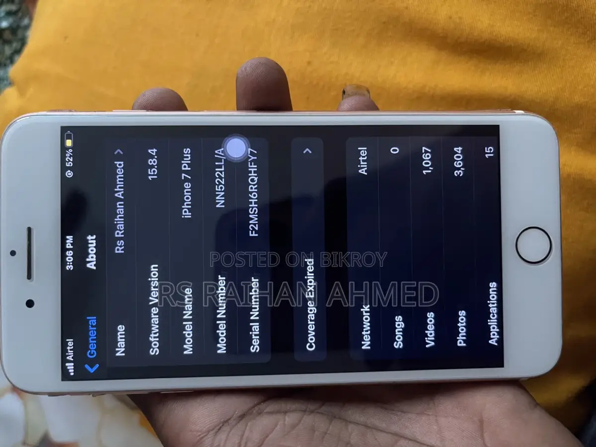 Apple iPhone 7 Plus Full Fresh (Used)