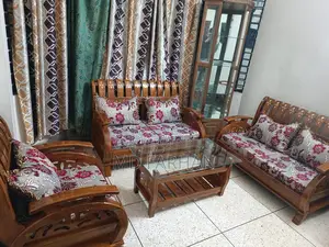 Teak Wood Sofa Set