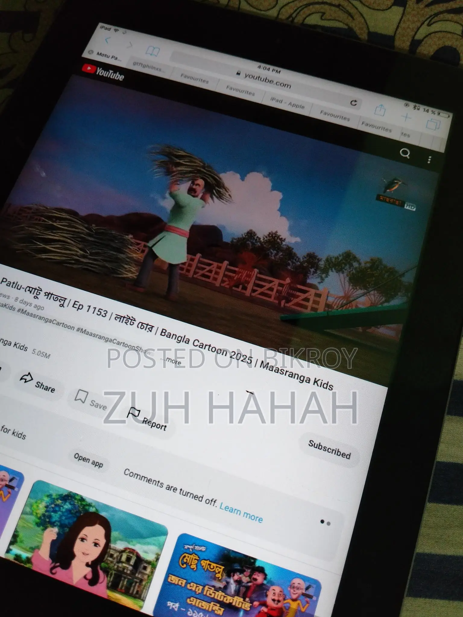 Apple Ipad (used)