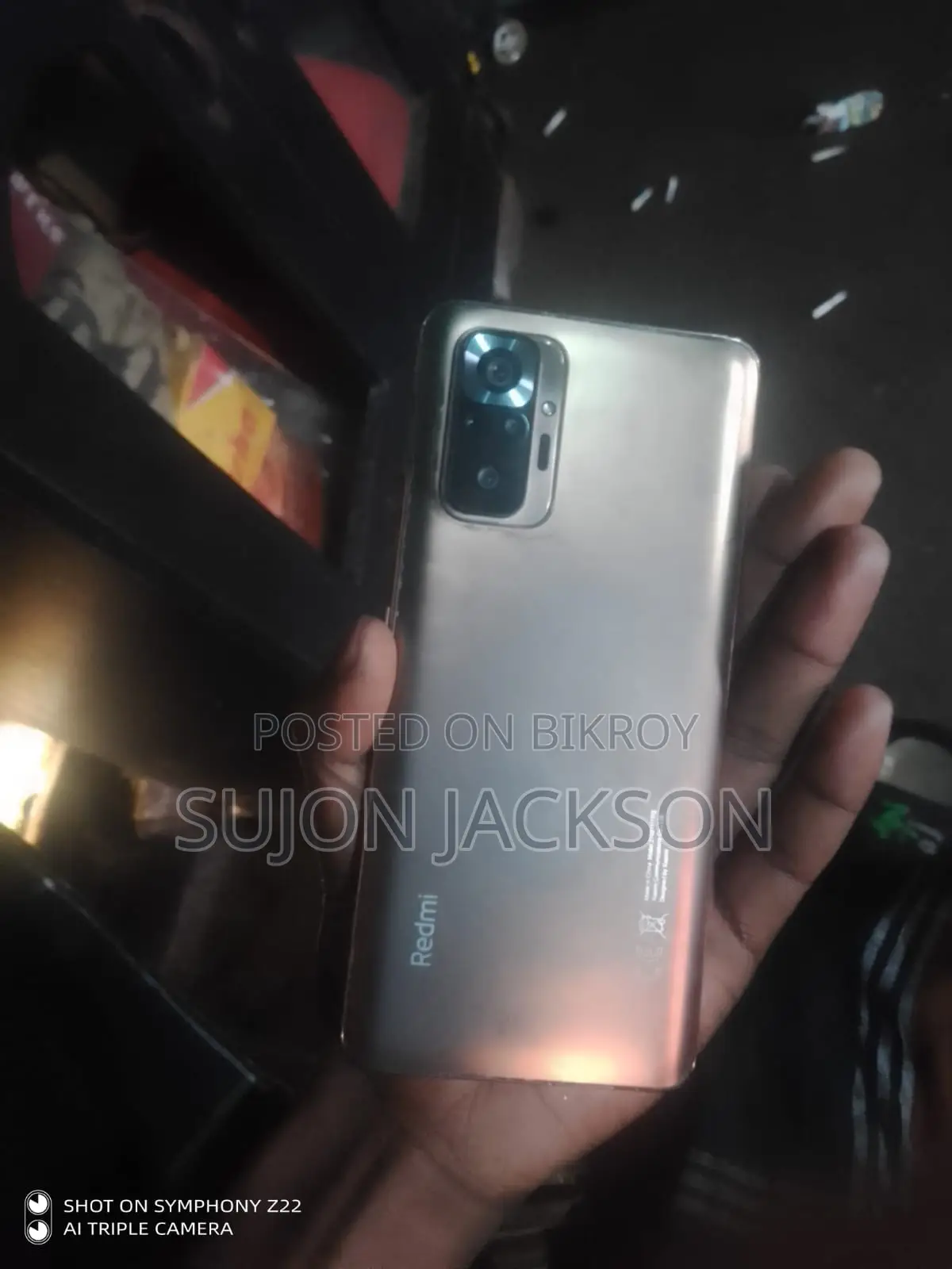 Xiaomi Redmi not 10 pro max (Used)