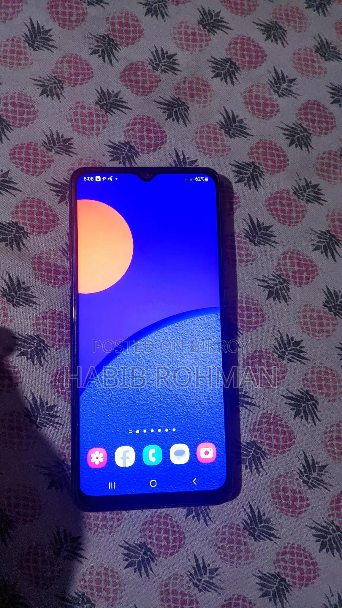 Samsung Galaxy M12 ফোন ফুল ফ্রেশ (Used)