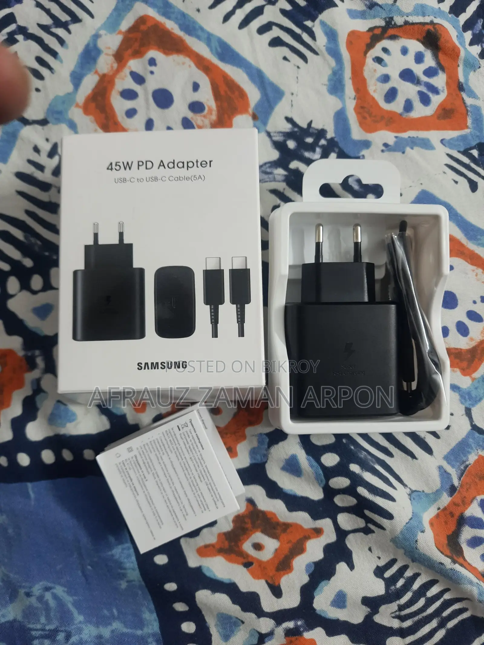 Samsung 45 Watt Orginal Charger