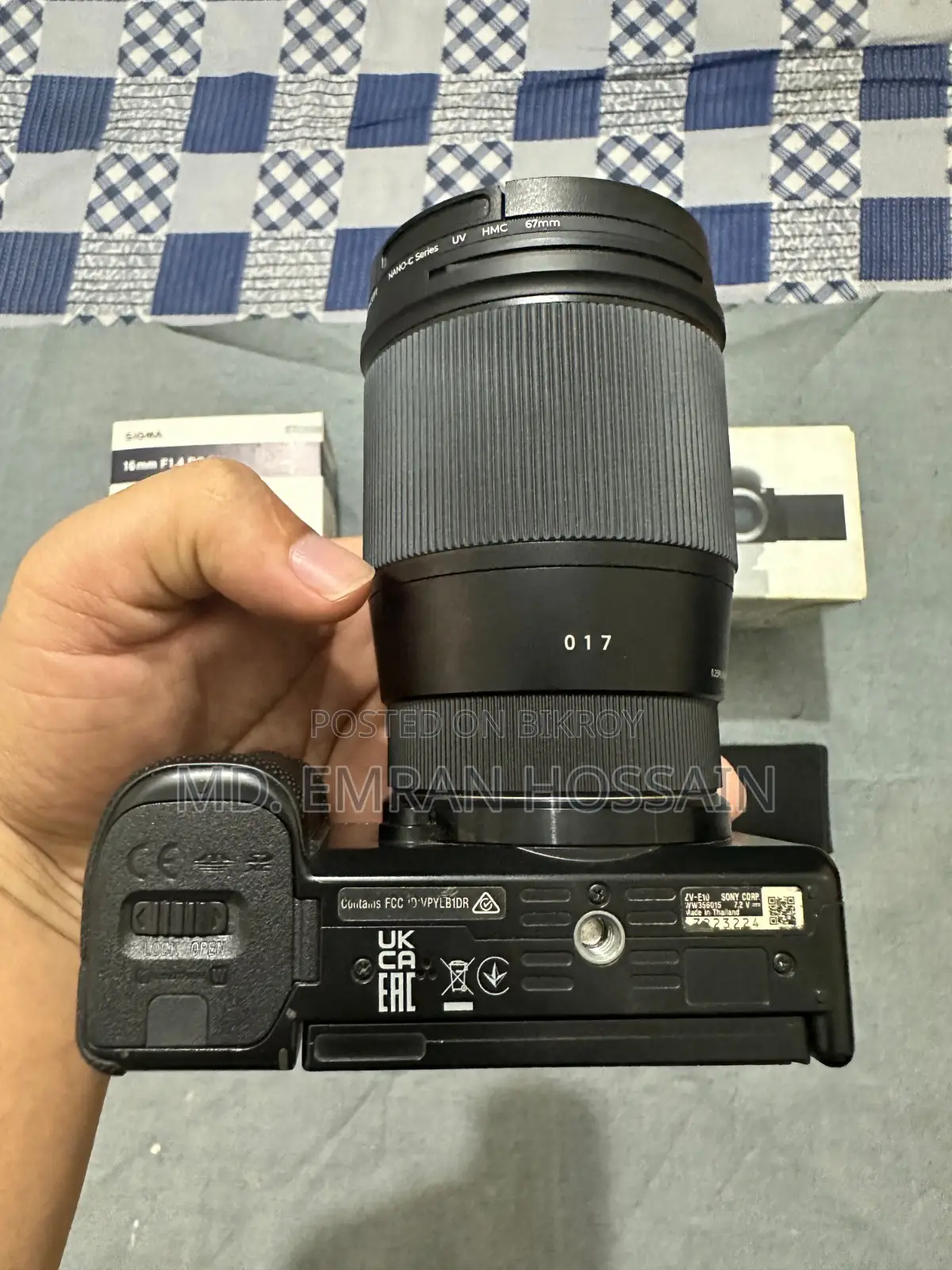 Sigma 16mm F/1.4 Dc Dn Contemporary Lens For Sony E Mount