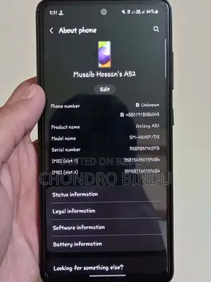 Samsung Galaxy A52 5G 128 GB Black