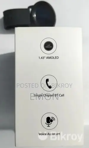 Imiki Tg2 Amoled ব্লুটুথ কলিং স্মার্ট ওয়াচ