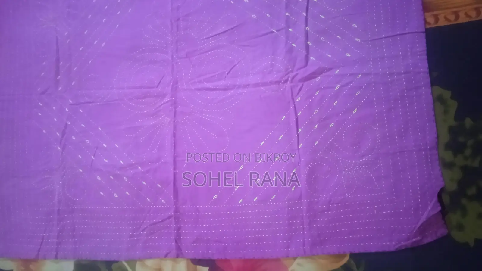 Hand-stitched Baby Quilt