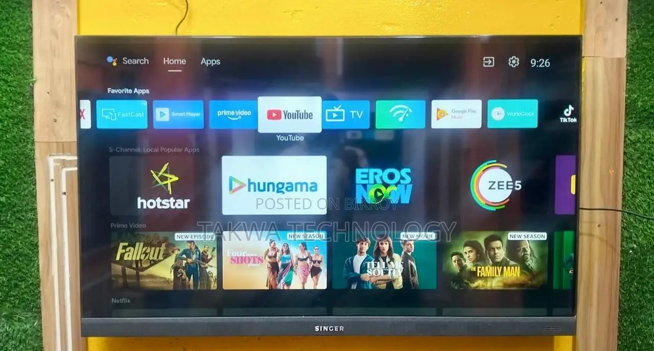 Singer 50-inch 4K Frameless TV