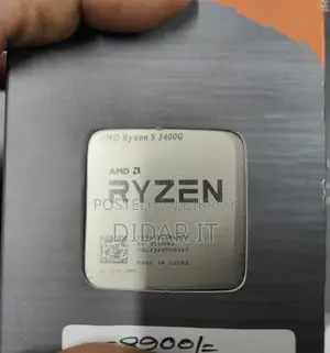 New and Intact Ryzen 5 3400G Processor with 3-Year Warranty