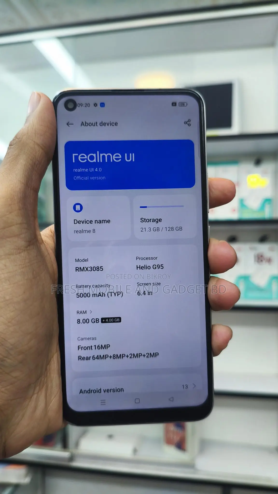 Realme 8 8/128 (Used)