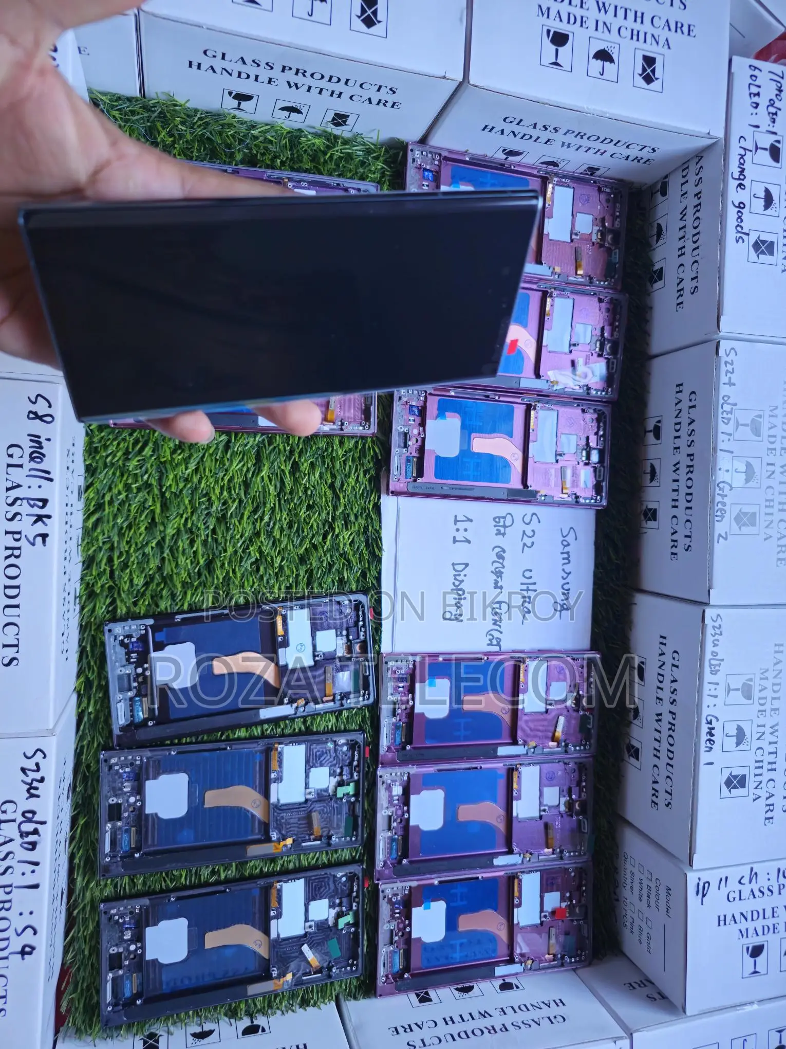 Samsung S22 Ultra 1:1 Vazel soft Oled Display