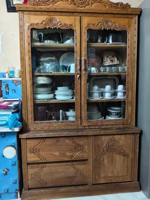 Teak Wood Showcase