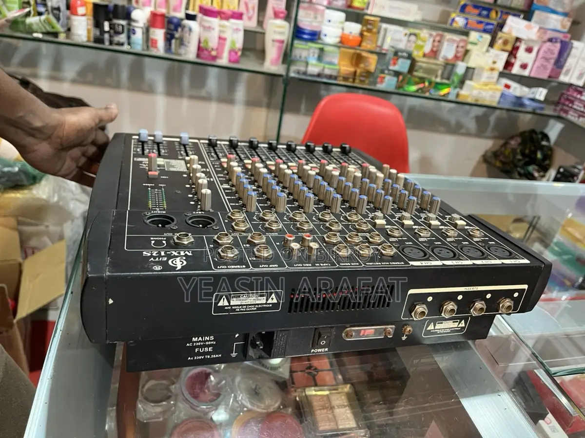 Audibax 1202 FFX 12-Channel Analog Mixing Console