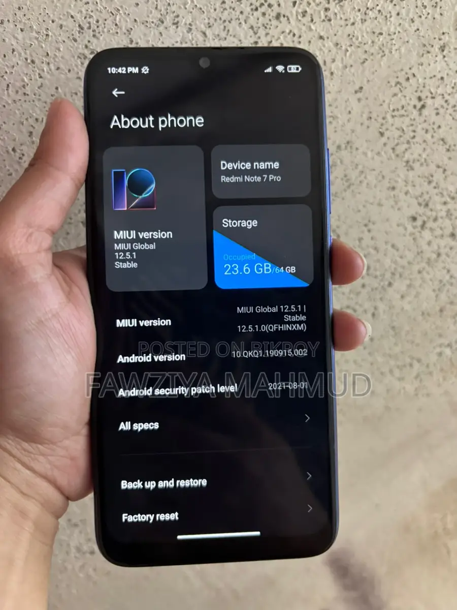 Xiaomi Redmi Note 7 Pro (Used)