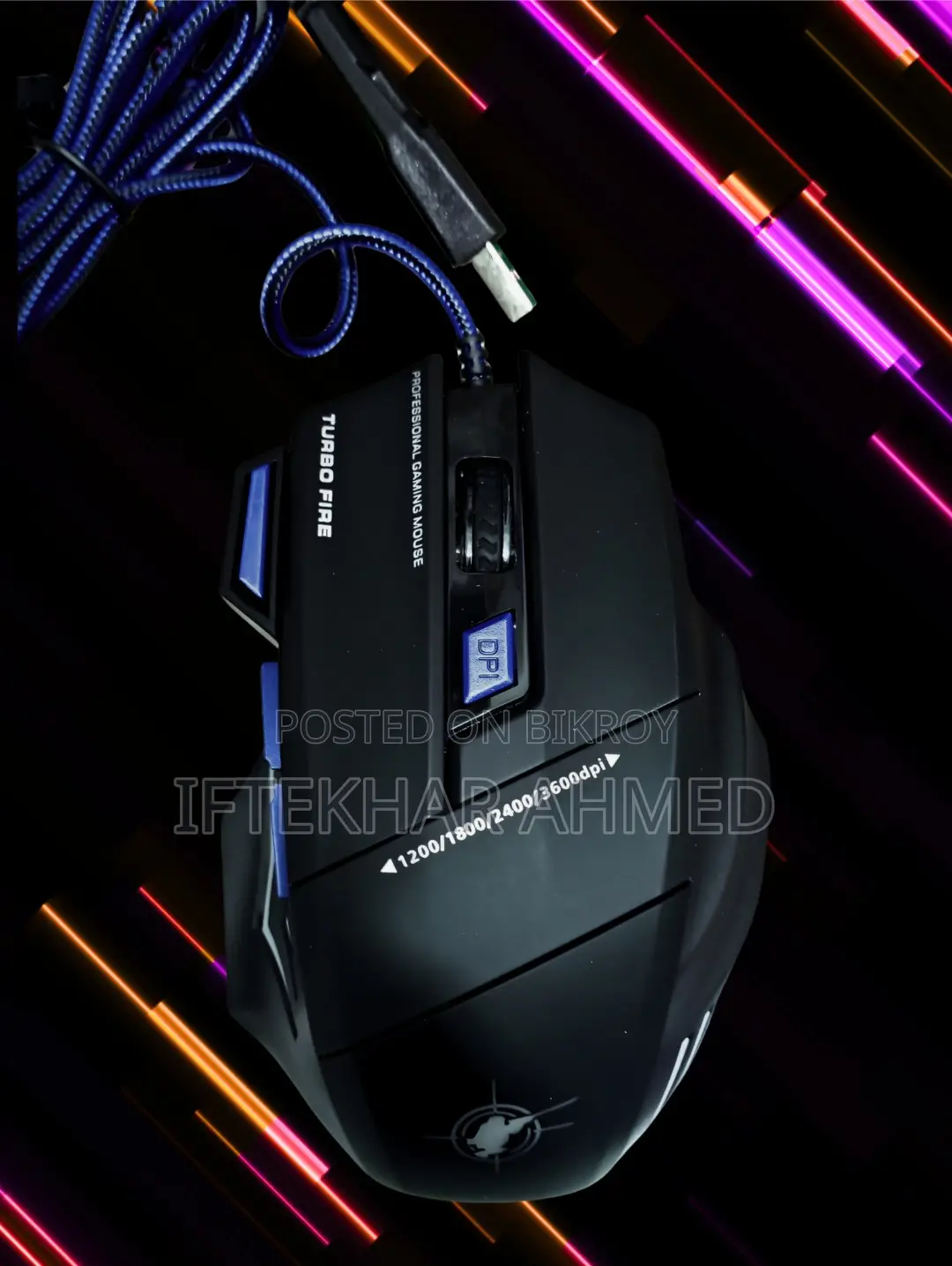 Brand New!!! MS-7 RGB Gaming Mouse | 7 Buttons 4 DPI Wired