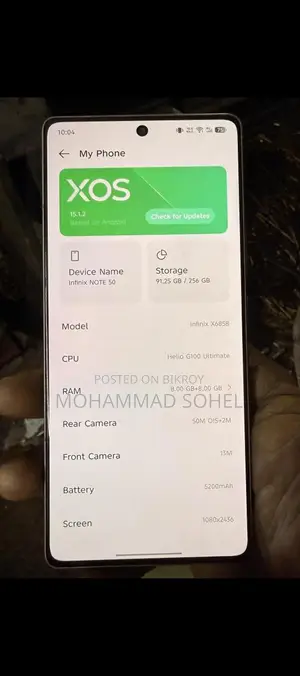 Infinix Note 50 (Used)