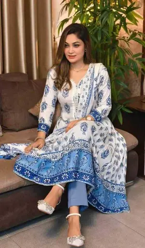 Viral Three-Piece Gown