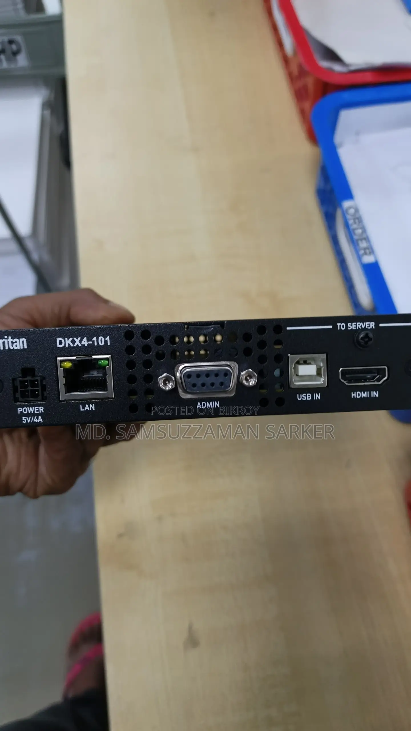 Raritan DKX4-101 KVM Over IP Switch (Brand New, Unused)