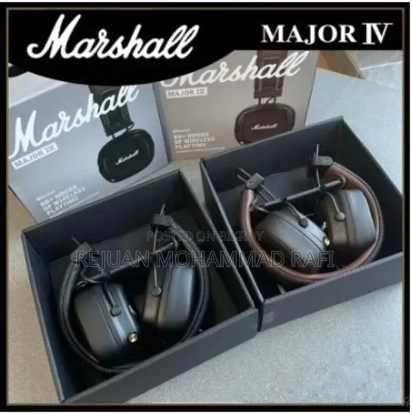 Marshall Major IV Wireless Bluetooth Headphones Master Copy