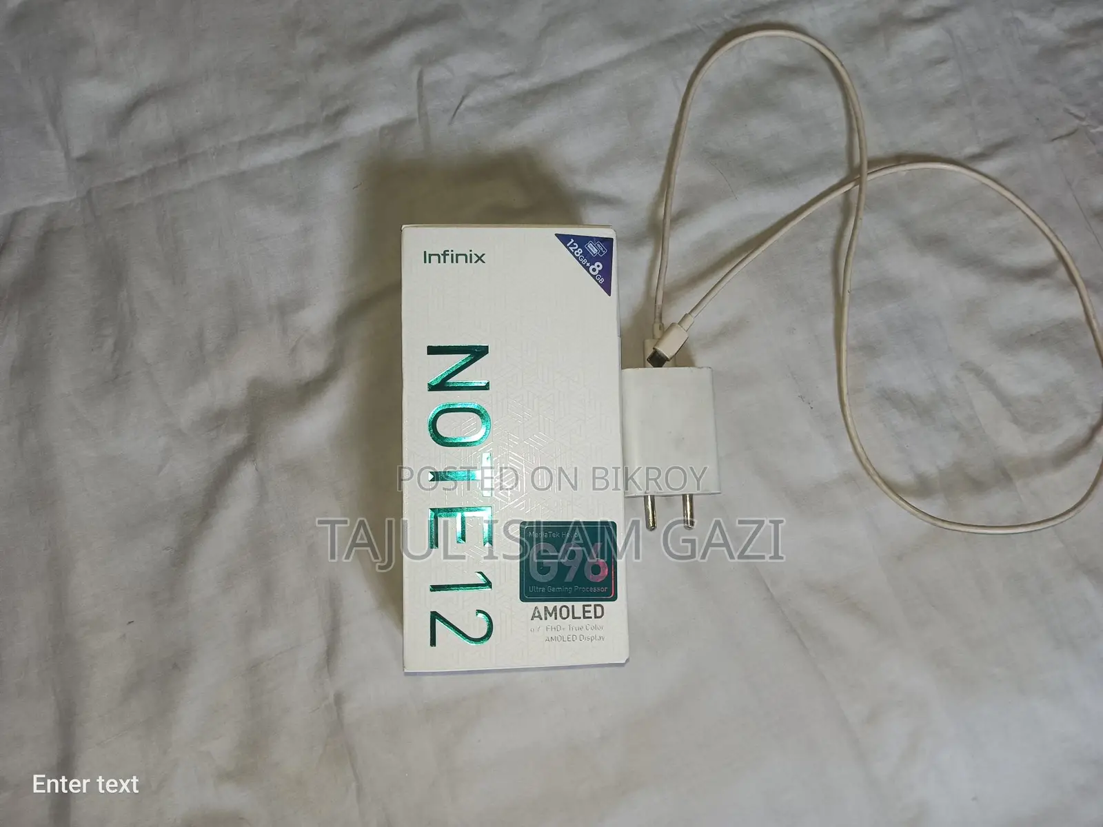 Infinix Note 12 . (Used)