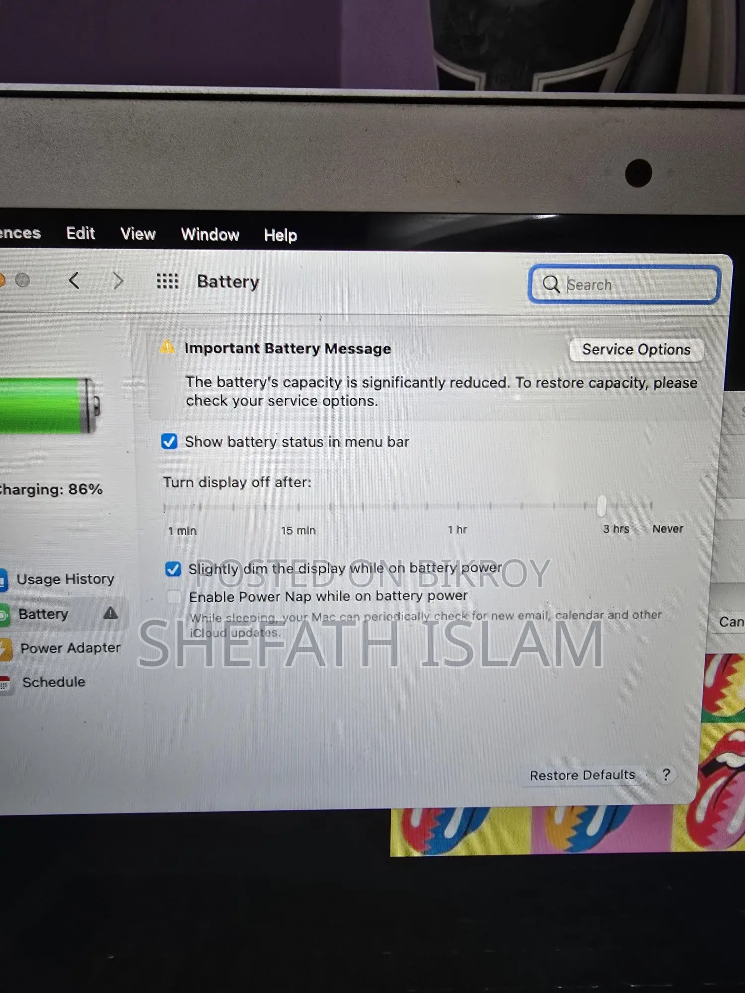 Laptop Apple MacBook Air 2013 4GB Intel Core i5 SSD 256GB