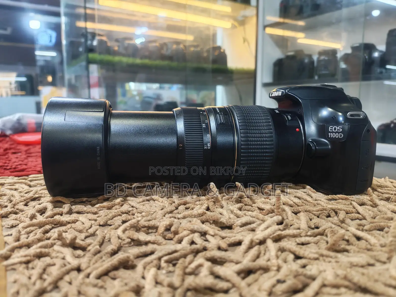 Canon 1100D with 70-300 Zoom Lens