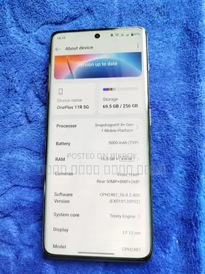 OnePlus 11 R 16/256gb (Used)