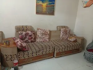 Sofa set with center table