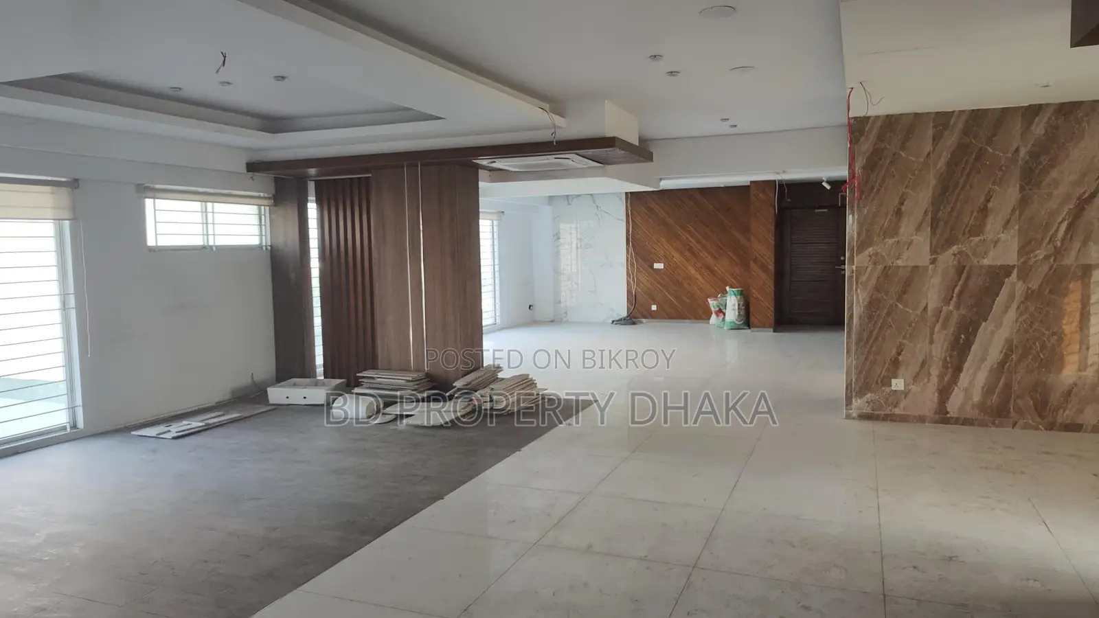 3000 Sqft Nice Open Commercial property rent in Banani