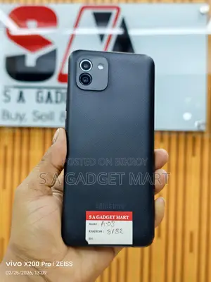 স্যামসাং গ্যালাক্সি এ০৩ ফিক্সড প্রাইস (ব্যবহৃত)