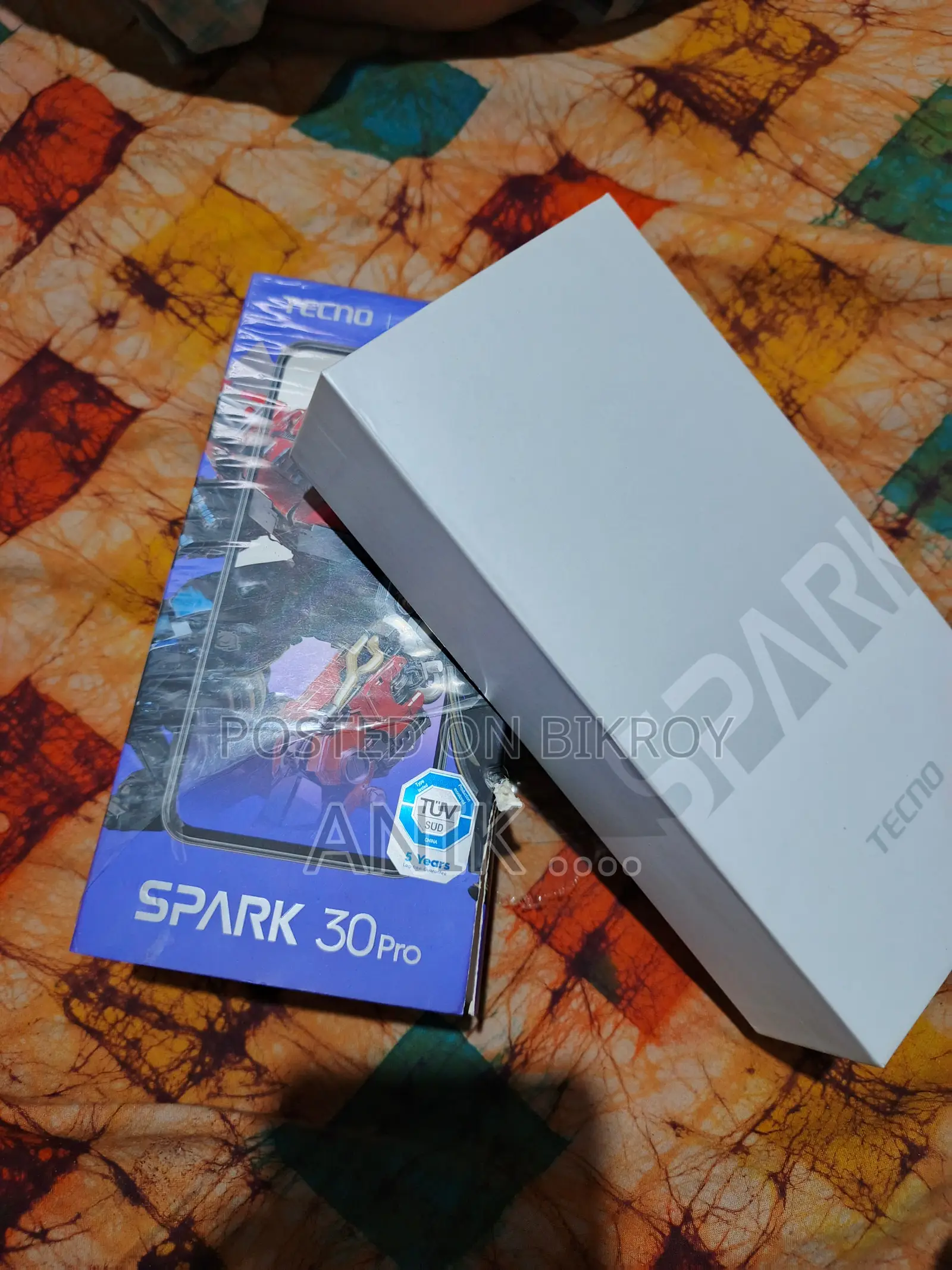 Tecno Spark 30 pro . (Used)