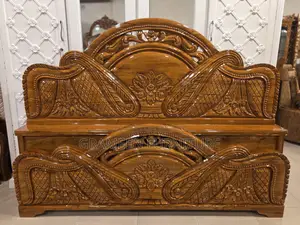 Solid Teak Wood Bed