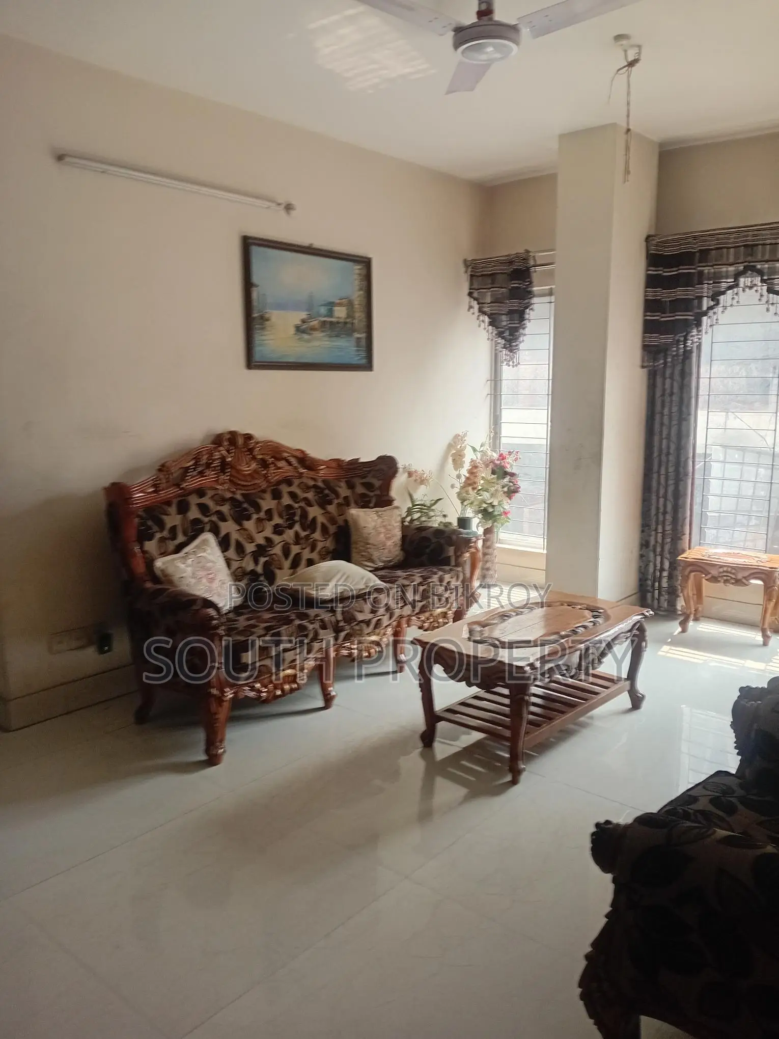 Ready-to-use 1200 sq. ft. flat for sale in Malibagh, Dhaka