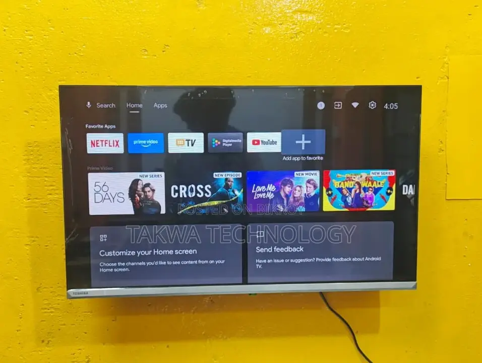Toshiba-32" Inche Android Framless Voice Control Korran Tv Original
