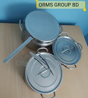 1× Cooking Pot, 7l,with Lid/frying Pan,2 × Pot,5l, with Lid Set