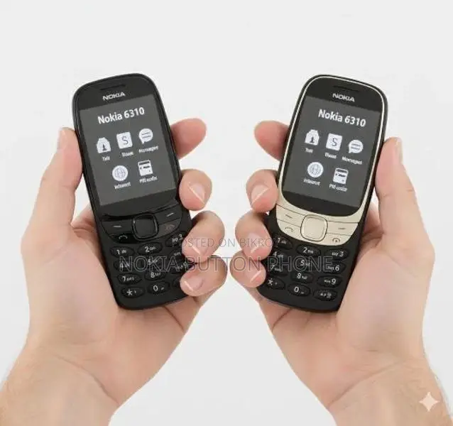 Nokia 6310 বাটন ফোন (ব্র্যান্ড নিউ)