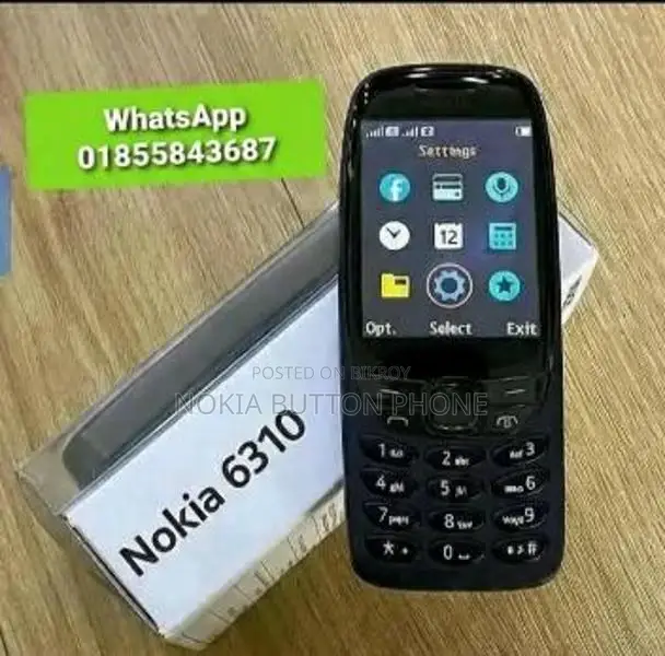 Nokia 6310 বাটন ফোন (ব্র্যান্ড নিউ)