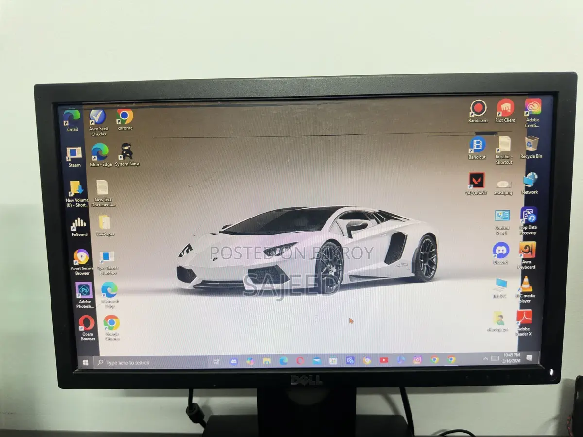 Intel(r) Core(tm) I5-4460s with Monitor Dell E1916hv