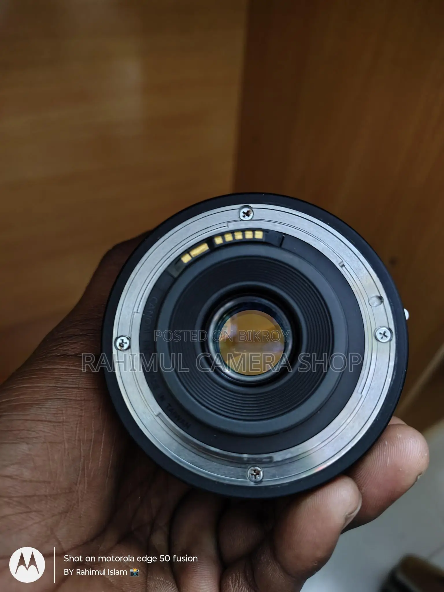 Canon 18-135 USM Master lens..