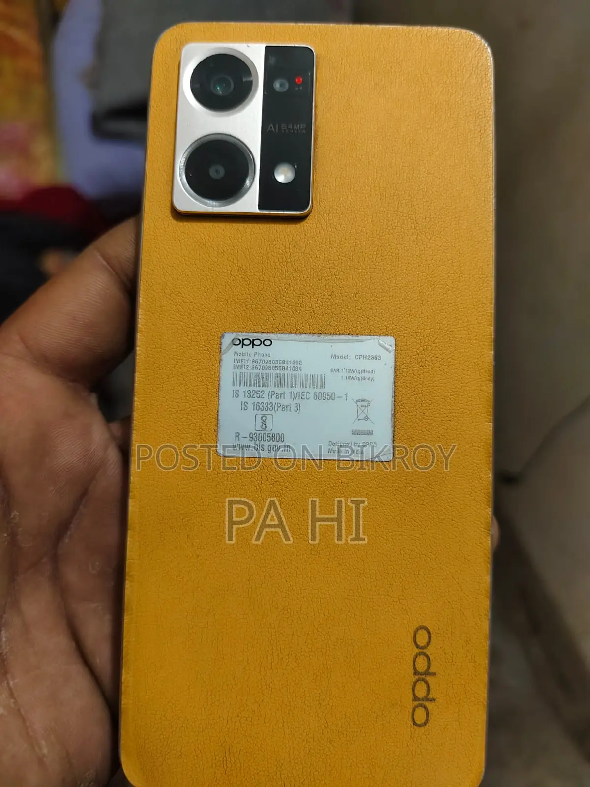 OPPO F21 Pro Indian version (Used)