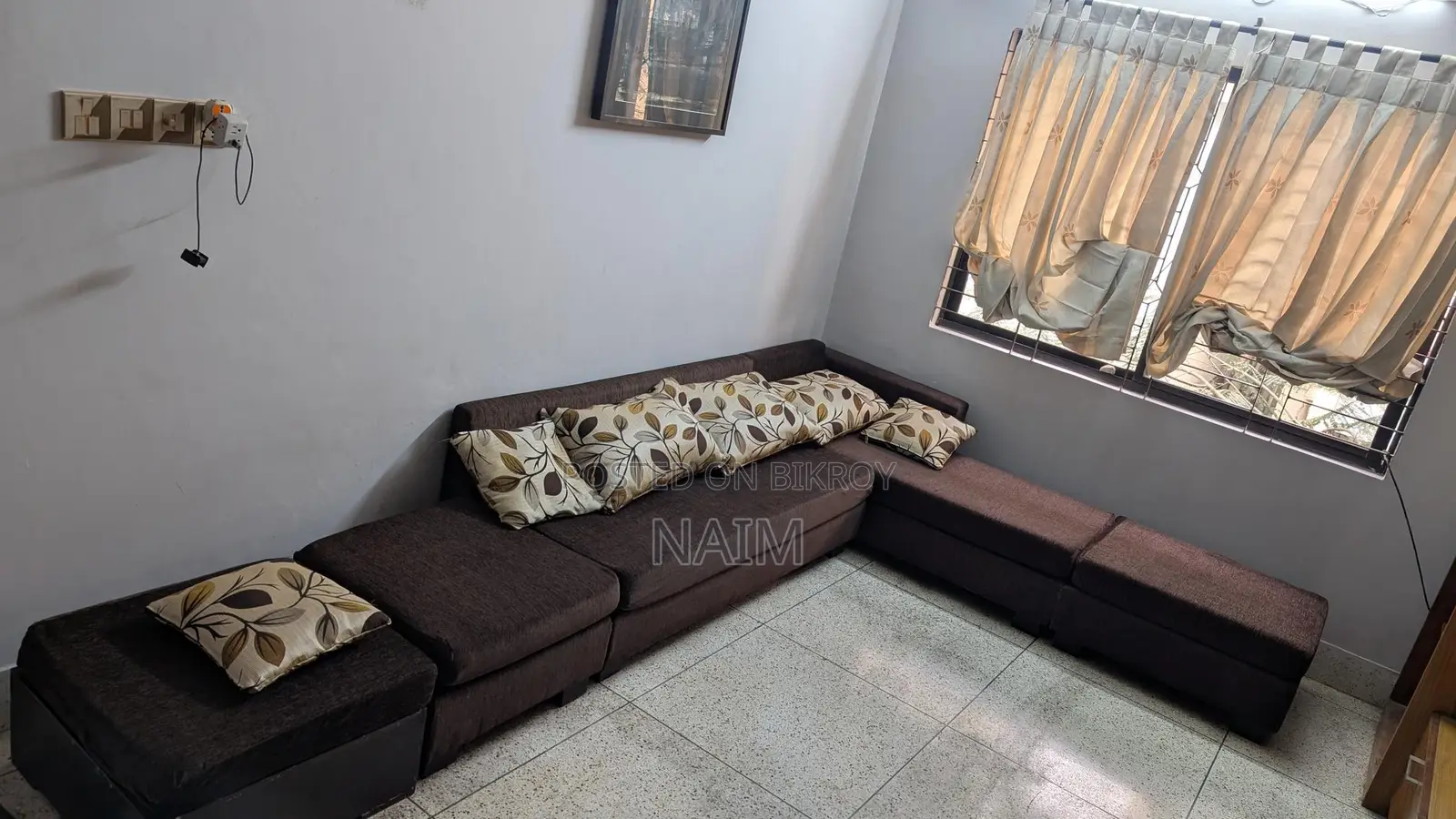 L Shape Sofa 8 Seater