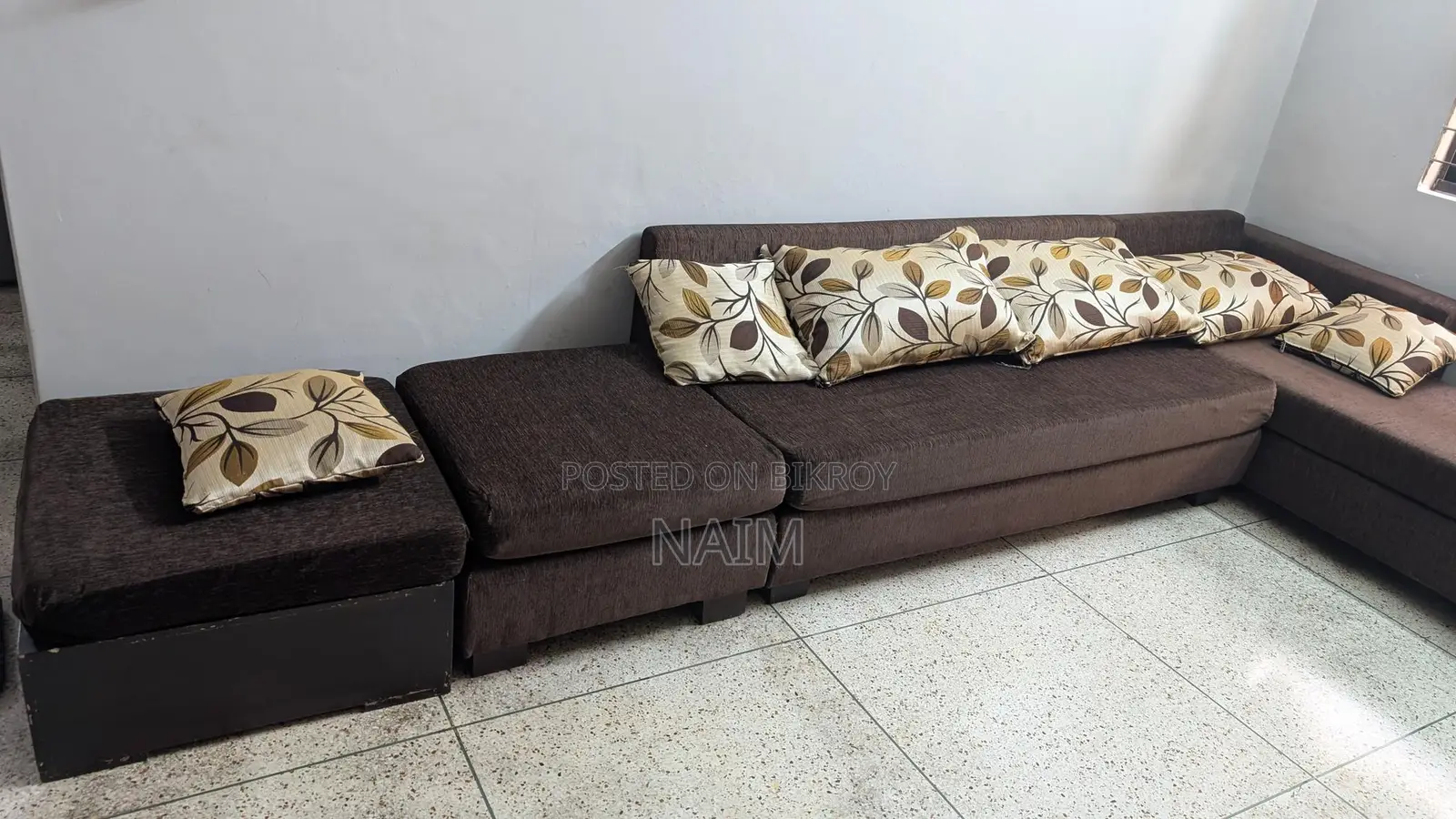 L Shape Sofa 8 Seater