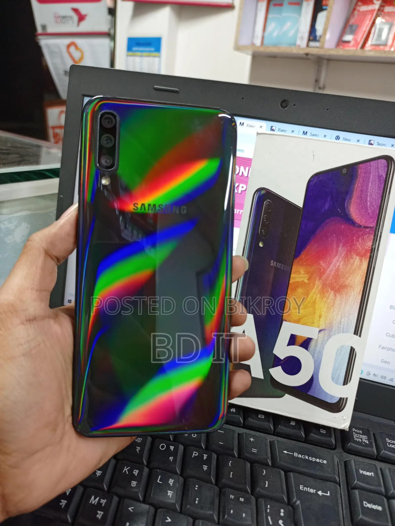 Samsung Galaxy A50 4+64 🅑︎🅓︎ 🅘︎🅣︎ (Used)