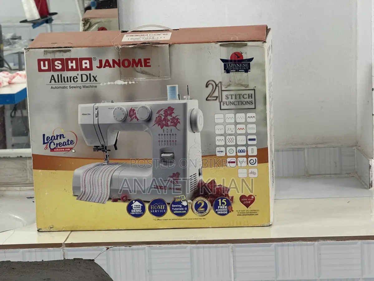Usha Janome Allure Dlx Sweing