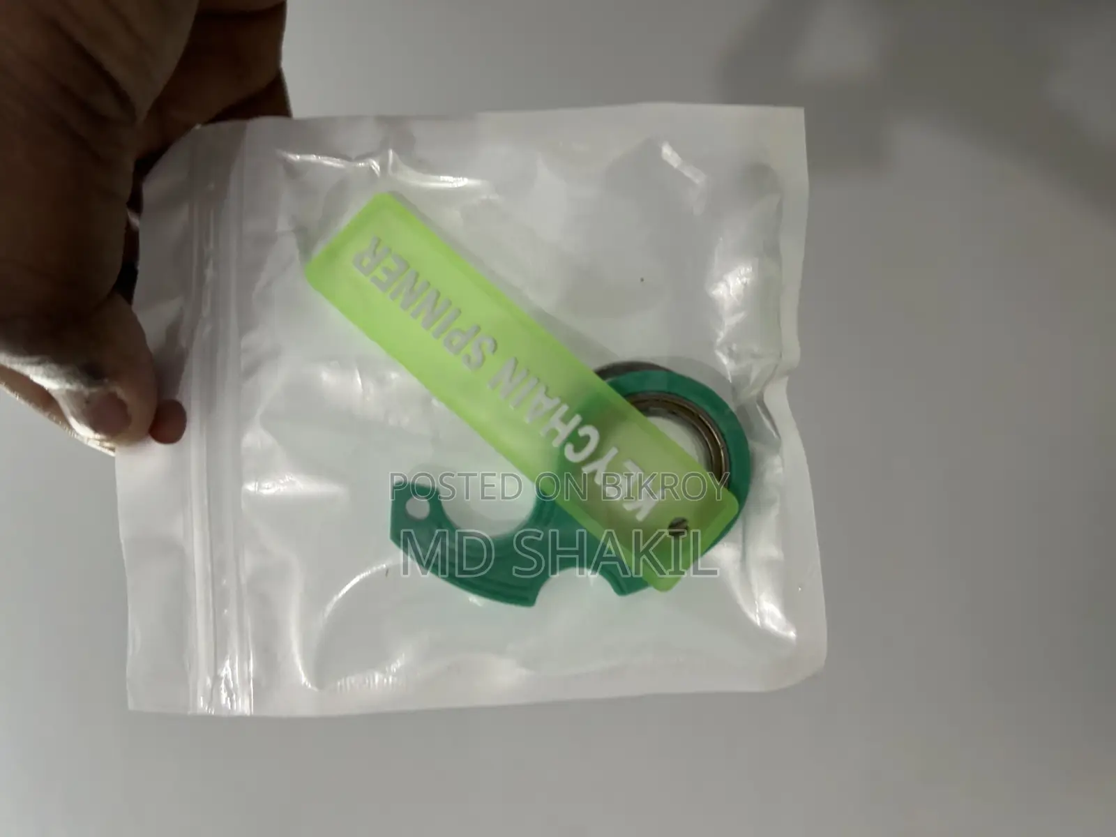 This is a keychain called Ninja Spinners