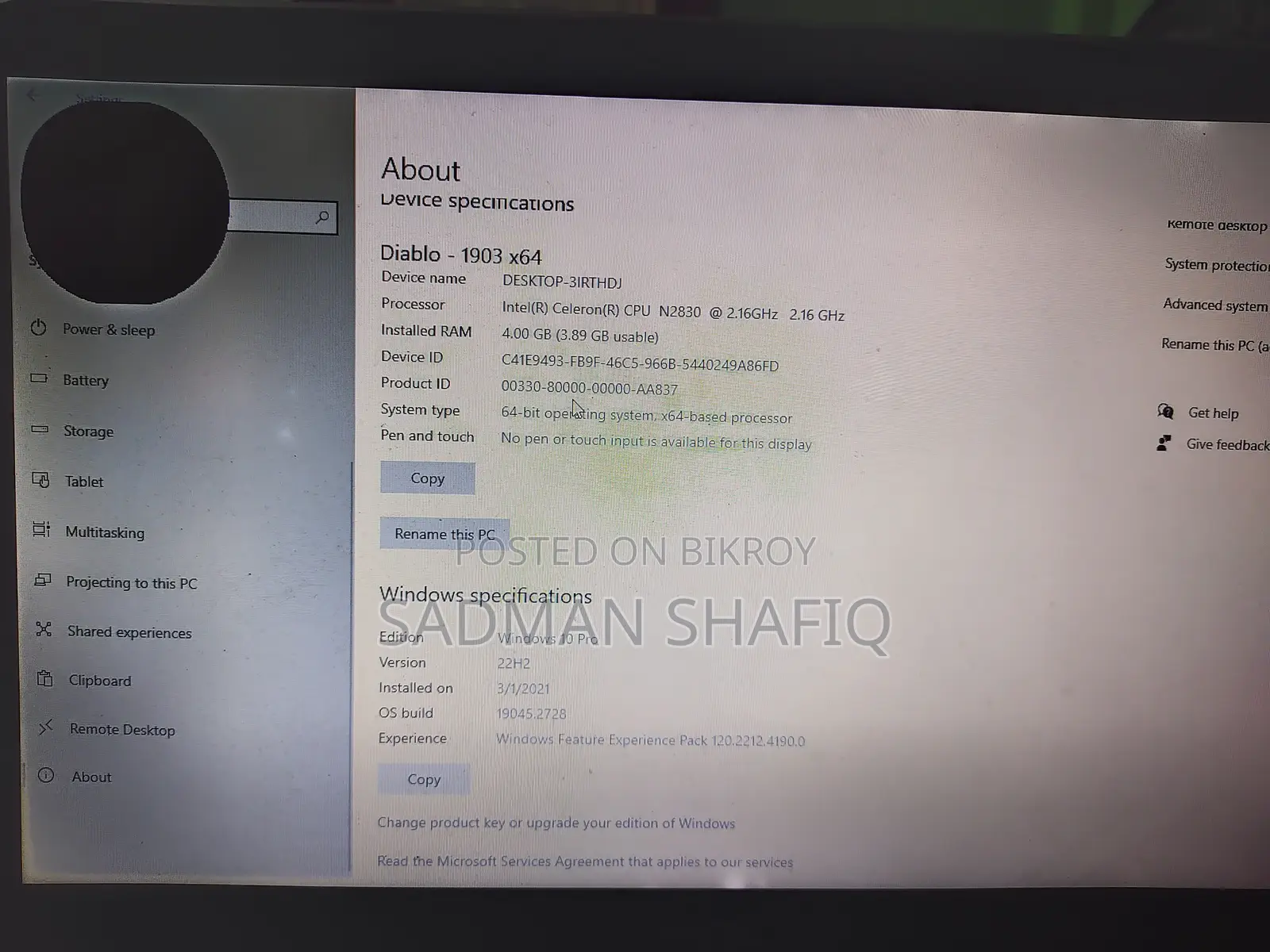 Dell Laptop for sale