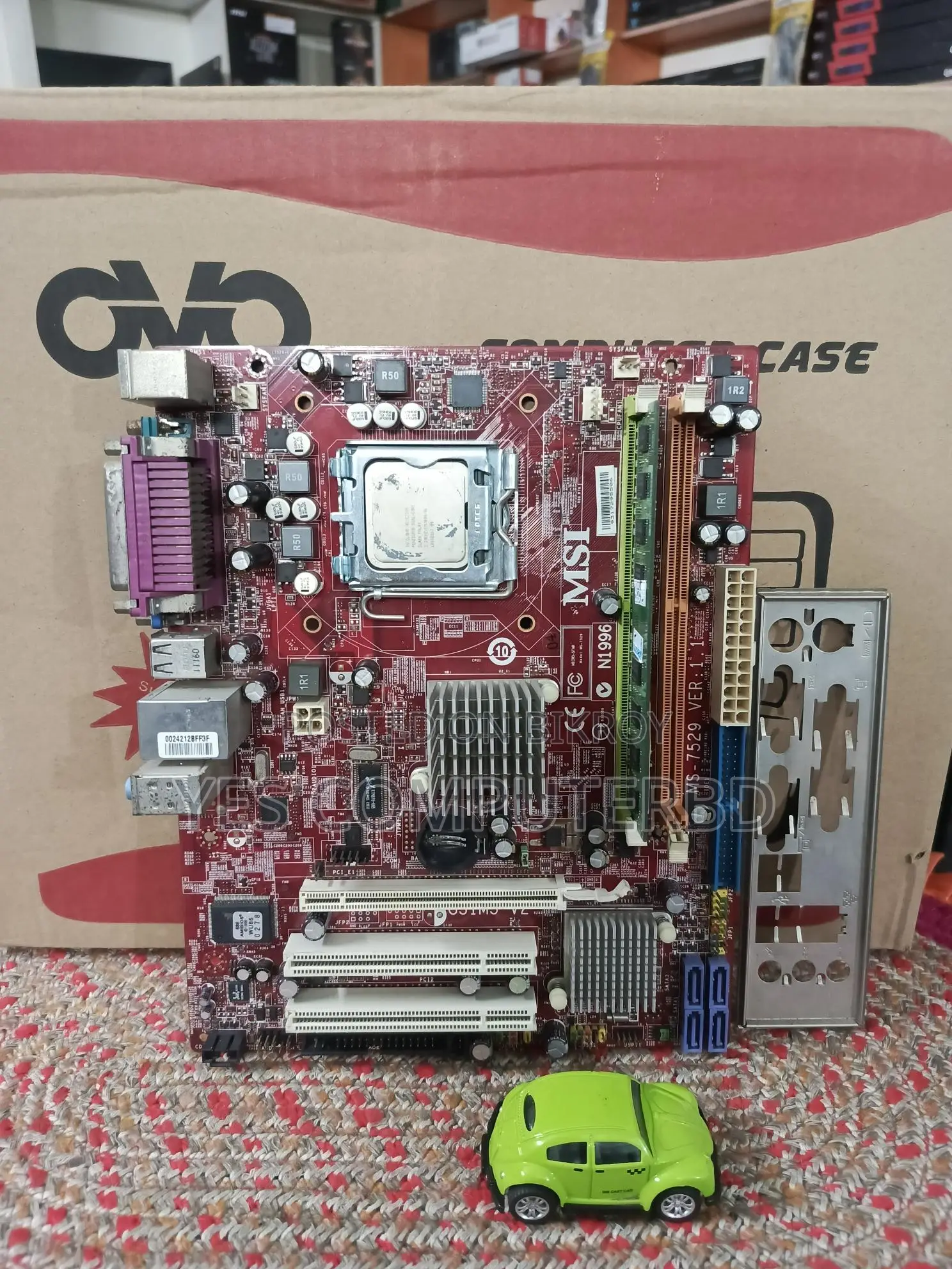 Motherboard Processor Ram Cooler Fan