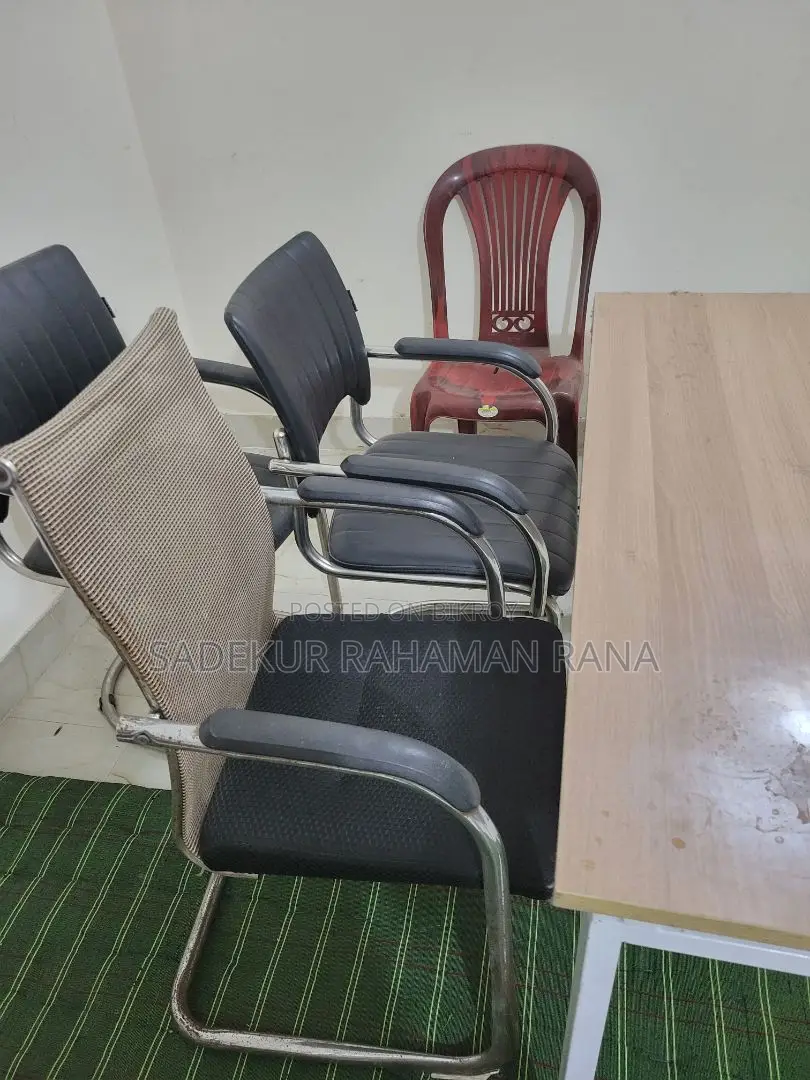 Office Chairs and Computer Table