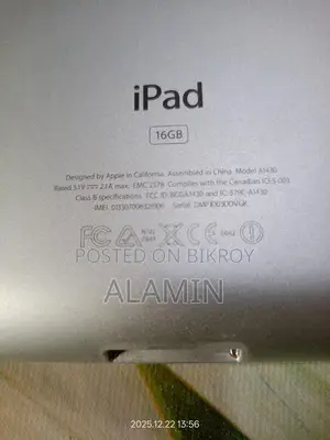 iPad 16GB for sale