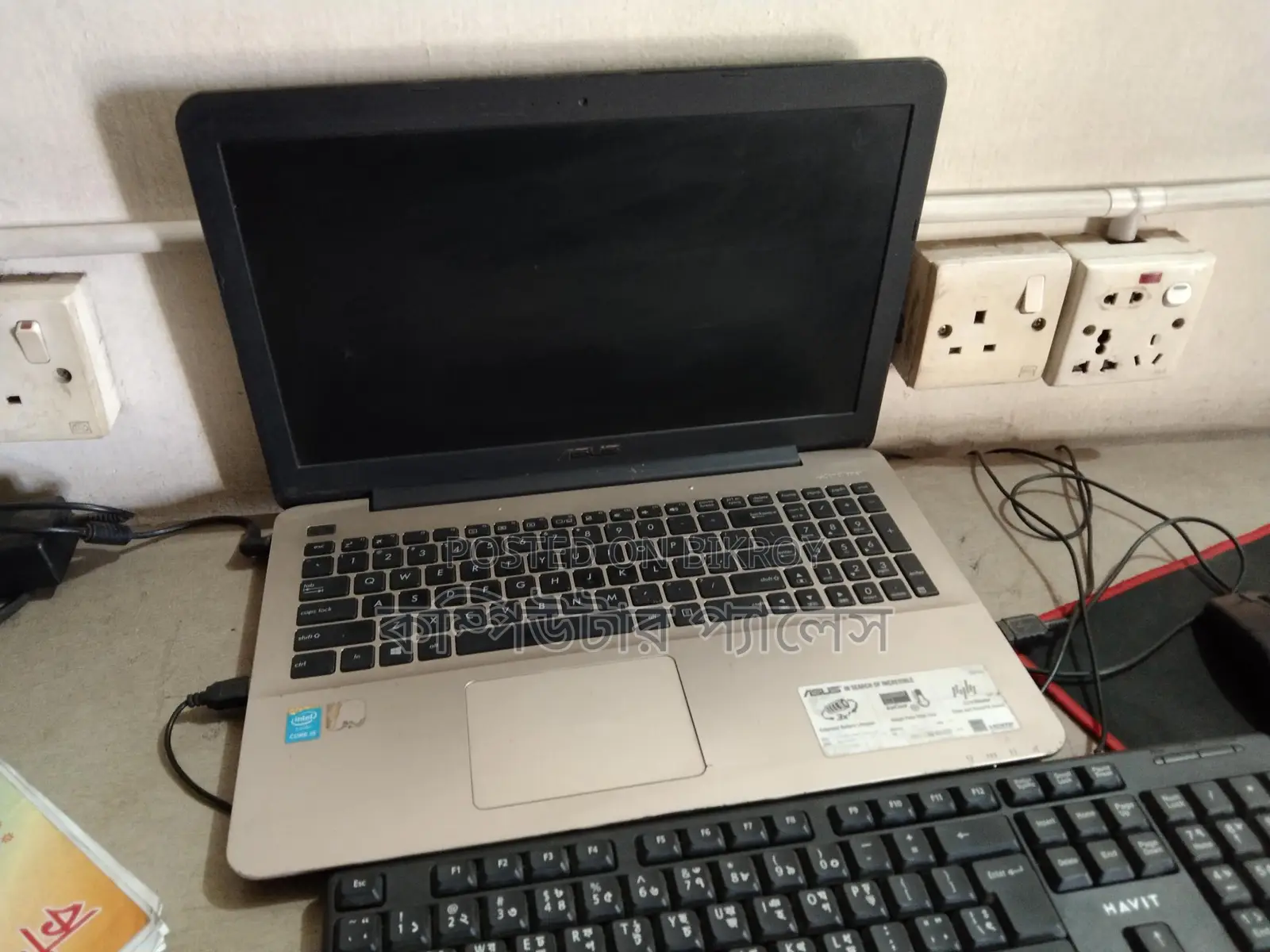 i5 5th Gen Ram 4GB SSD 120GB Asus Brand Complete Laptop
